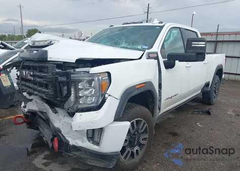 2023 GMC Sierra 2500Hd 4Wd Standard Bed At4 from USA, damaged, VIN 1GT49PEY1PF190655